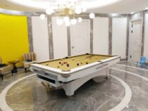 Custom Fancy Nine Balls American Black Eight Table Billiard Table Double Bird Villa Standard Adults Home Booking Engraving Table Billiard Table