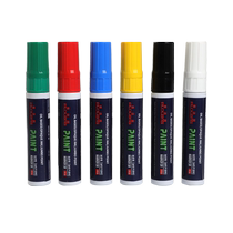 Japan-style Filolaang FerLaurent MK-160 Thick word square head paint pen Paint Marker graffiti pen metal pen holder 15mm pen head industrial cover sheltering mechanical oil