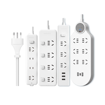Swiss conversion plug-in strip Swiss standard plug and socket converter study abroad travel plug-in board with USB terminal board 1122