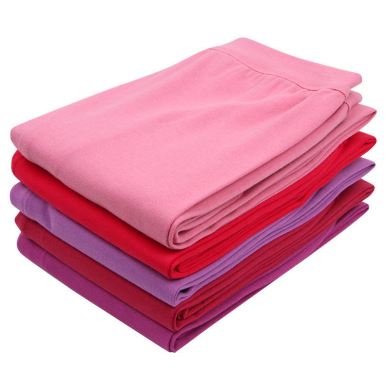 Three-shot pure cotton sanitary pants ladies high waist loose plus size mother old fashioned underwear middle-aged and elderly underwear thin section guarantee