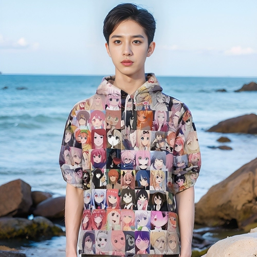 Осенняя толстовка с капюшоном, 3D, делается под заказ