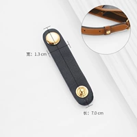 Черный плечевой ремешок с фиксированной пряжкой (холост)