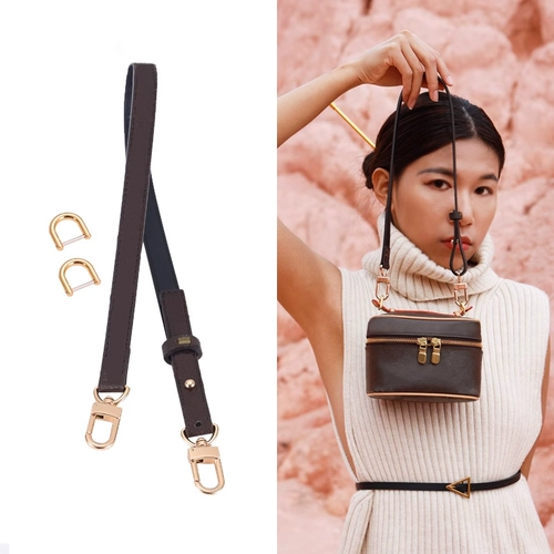 Совместимая маленькая косметичка, металлическая цепь, сумка через плечо, бретели, аксессуар