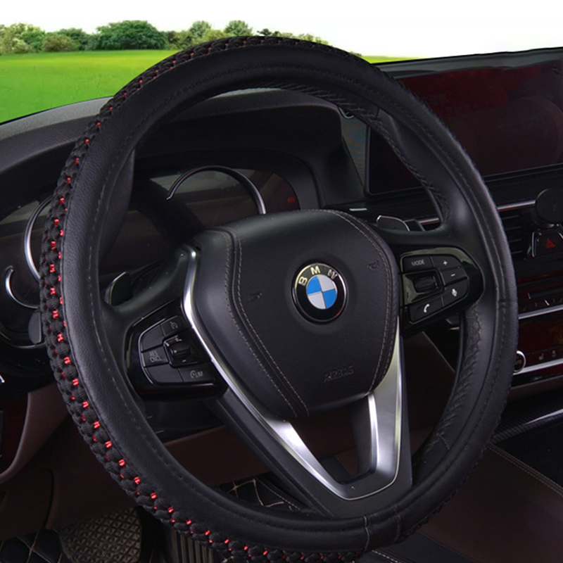 Automotive steering wheel ice wire four seasons of general summer to wear and suck the sweat of the public Lunyi Bao