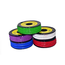 Taiwan KSS digital number tube color identification cable number Risheng multi-core cable 2T2S MR202-2AT