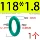 phớt thủy lực chịu nhiệt Cao su Flo Vòng chữ O có đường kính trong 1,8-130 * đường kính dây 1,8mm chịu nhiệt độ cao axit và kiềm chống ăn mòn dầu cói miễn phí vận chuyển các loại phớt thủy lực phớt thủy lực nok