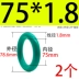 phớt thủy lực chịu nhiệt Cao su Flo Vòng chữ O có đường kính trong 1,8-130 * đường kính dây 1,8mm chịu nhiệt độ cao axit và kiềm chống ăn mòn dầu cói miễn phí vận chuyển các loại phớt thủy lực phớt thủy lực nok 