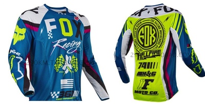 Summer off-road motorcycle speed surrender KTM mountain bike riding suit ATV outdoor sports top custom