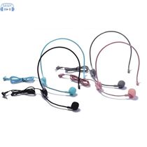 1PC Wired 3 5mm Plug Guide Lecture Speech Headset Mic For Te