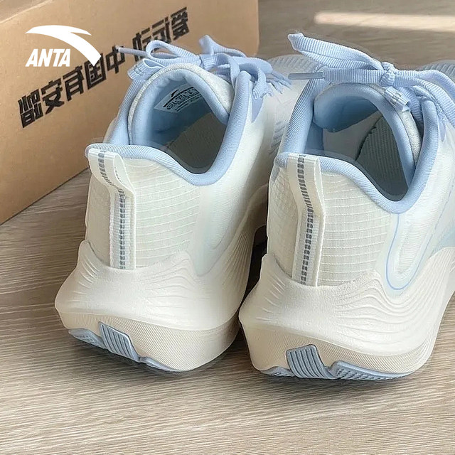 ເກີບແລ່ນຜູ້ຍິງ ANTA Stinger 2024 Summer New White Mesh Breathable Casual Professional Jogging Sports Shoes