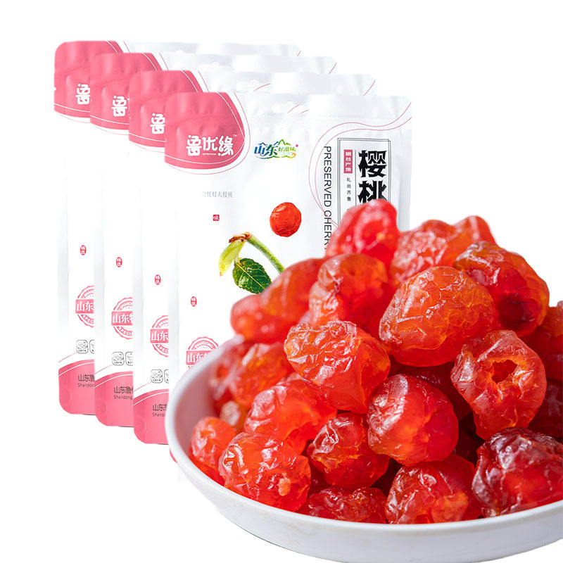 Lu Yourim Cherry Preserved Cherry Preserved Fruits Dried Fruits Dried Fruits Dried Fruits Dried Fruits Dried Fruit's office to relieve pregnant women with zero food from Shandong Province of Teao-Taobao