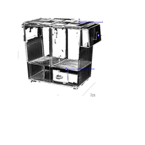Fish tank isolation box guppy breeding box tropical fish fry and juvenile hatching box anchovy birthing box divider