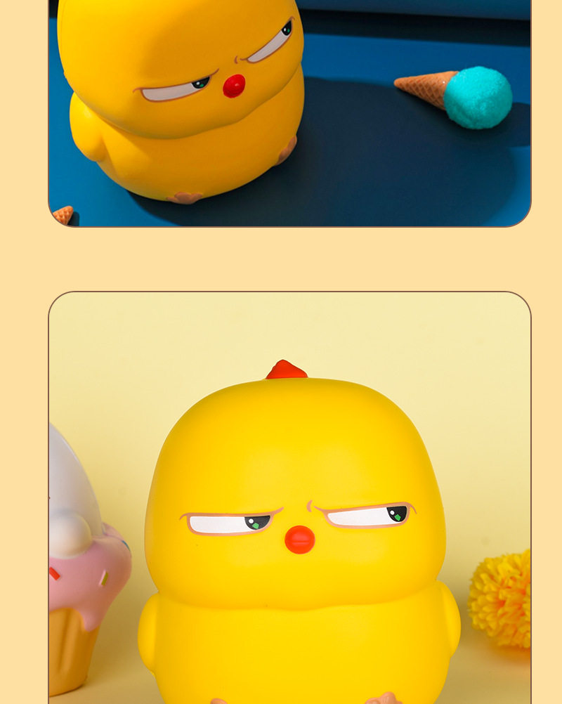 Креативные игрушки для детей 正品窝比鸡捏捏乐慢回弹解压神器斜眼小黄鸡网红玩具送女生礼物 Other