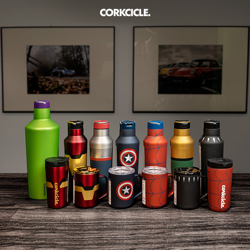 H's Gift List | American "Marvel Official Limited Edition Collaboration" Corkcicle Fashion Insulated Cup