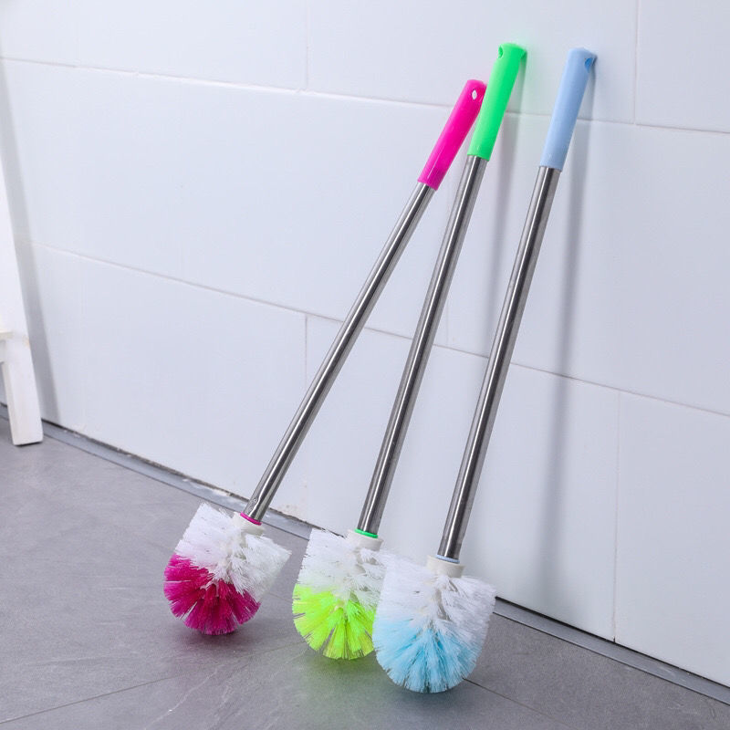 Long-Handled Toilet Brush, Multi-Functional Bathroom Toilet Brush, Bathroom Toilet Brush, Decontamination Cleaning Brush, Hard-Bristled Side Brush