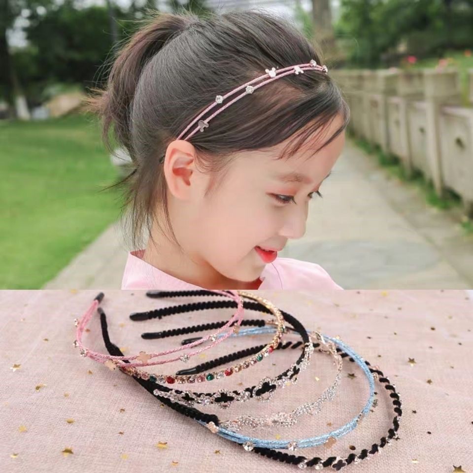 New Korean version of children's headband cute girl hairpin headdress Korean princess all-match crown hair accessories baby headband