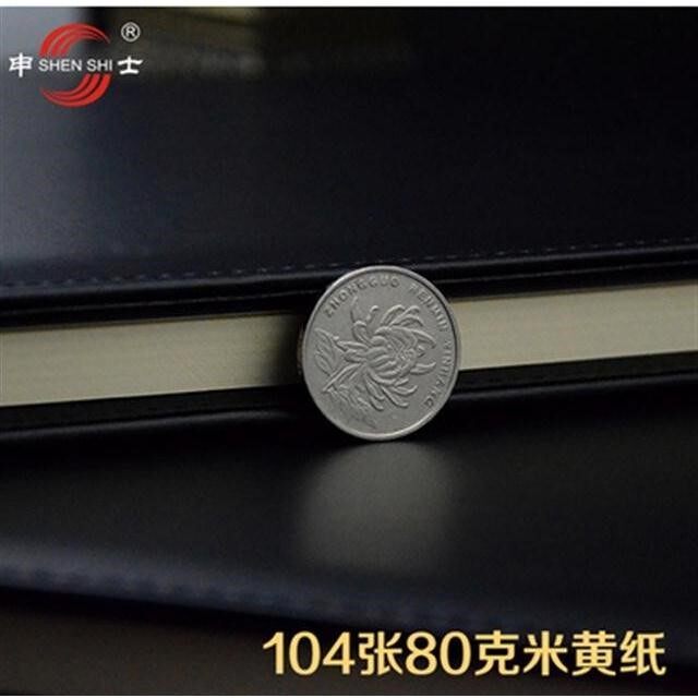 Notepad a4 notebook Business office Large thick diary stationery textbook cortex leather custom logo