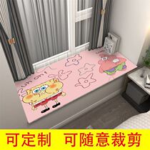 Custom Children Room Windows Terrace Cushion Balcony Bedroom Floating Windows Terrace Cushion Subnets Red Cartoon 2022 New Free Tailoring