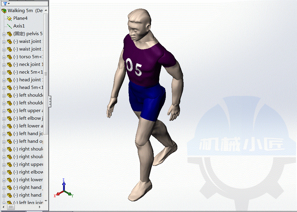 0多款人物人体3D模型/SolidWorks工程师人物3D模型图操作人员"