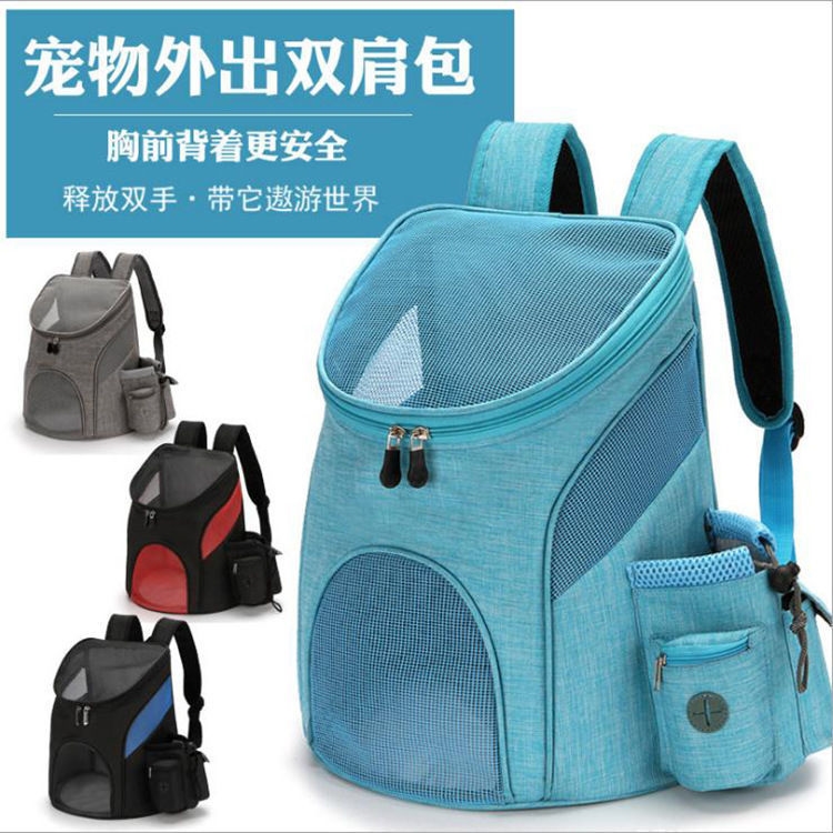 Pet backpack cat go out portable shoulder chest bag cat school bag go out box dog cage cat and dog pet supplies
