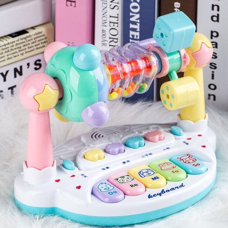 Baby Toy Electronic Violin 3-6-12 Months 0-1-2 Year Old Baby Music Rocking Bell Male Girl Puzzle Early Education