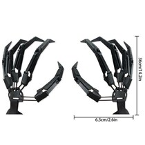 Bionic mechanical palm glove Future tech robot Halloween Ghost Claws Christmas Toys Black tech Gift