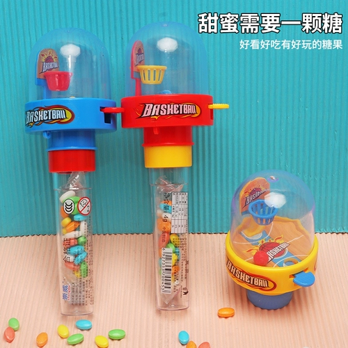 Детская головоломка и забавный пальцем мини -стрелок прессайте баскетбольную сеть Red Creative Shoot Candy Machine