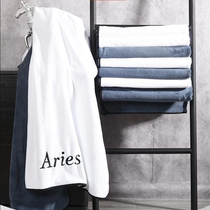 Japanese bath towels for a couple of towels Two sets of home pure cotton full cotton soft absorbent large wrap