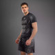 Venum Venom Tight-Fitting Short-Sleeved Midnight Fury Jiu-Jitsu Anti-Abrasion Compression Clothing Boxing Training Anti-Abrasion Short-Sleeved Clothing