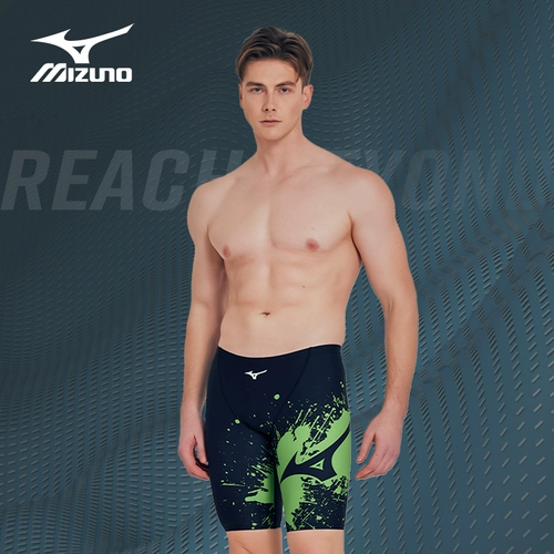 Mizuno, мужские штаны для плавания для взрослых, быстросохнущая профессиональная быстросохнущая одежда, плавательный аксессуар, большой размер