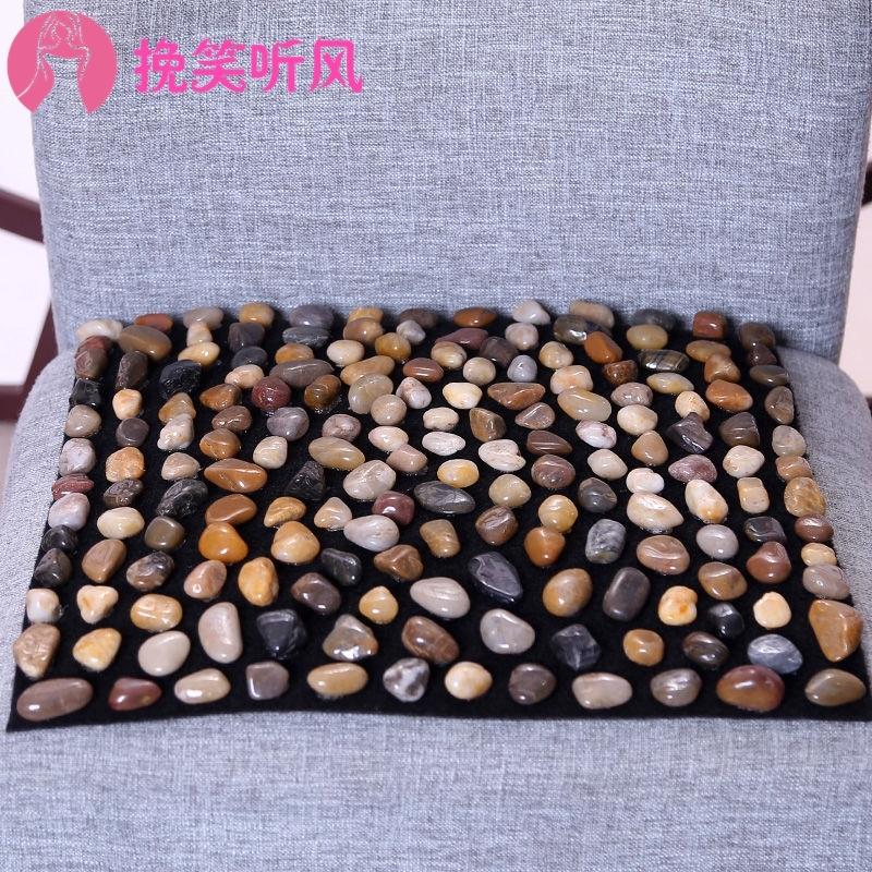 Massage Office Cushion Pulse All Season Car Cobblestone Boutique Stone Crystal Home Sofa Rain Flowers Natural Chair Cushion