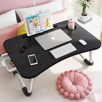 Foldable bed desk laptop table dining table student writing small table childrens dining table