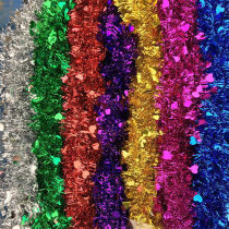 Jiayan bouquet ribbon pull flag decoration pendant opening annual meeting Childrens Day kindergarten wedding door decoration 5 pieces