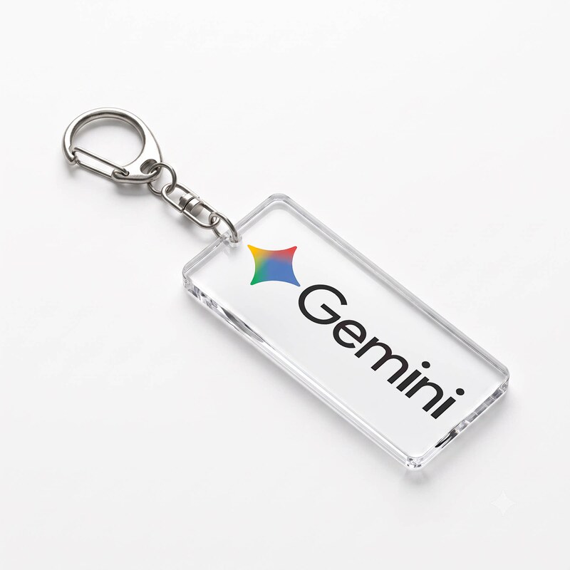 Ai Artificial Intelligence Peripheral Keychain Gpt Mj Pattern Text Logo Bag Acrylic Pendant