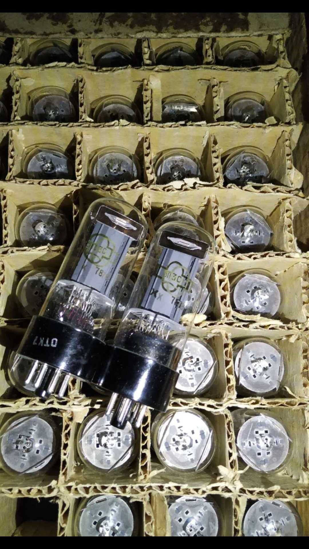 New Soviet 6N3C vacuum tube generation 6P3P 6L6G 5881 EL34 KT88 KT66 straight rod