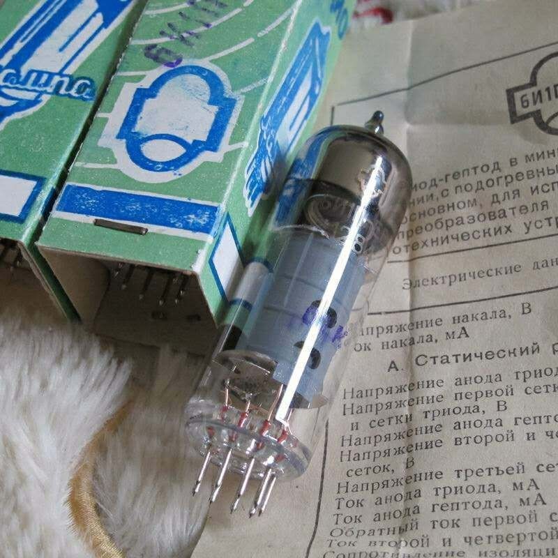 The new Soviet 6U1 vacuum tube provides pairing on behalf of ECH81