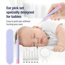 LED Light Ear Cleaner Ear wax Removal Machine Rechargeable B