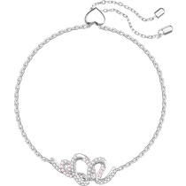 Fanci Fan Qi silver heart silk bracelet female silver bracelet girlfriend gift birthday gift for girlfriend light luxury niche exquisite