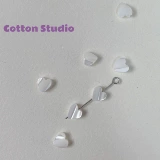 Хлопок [сердце] белая бабочка лучшая натуральная раковина DIY браслет для ожерелья аксессуары аксессуары из бисера