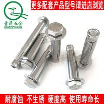 304 stainless steel outer hexagonal inner expansion screw built-in expansion bolt l internal expansion Lblasting M6M8M10M12