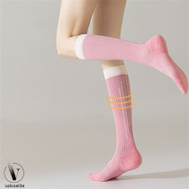 VALVOELITE high elastic compression yoga sports socks womens running socks fitness calf socks badminton socks