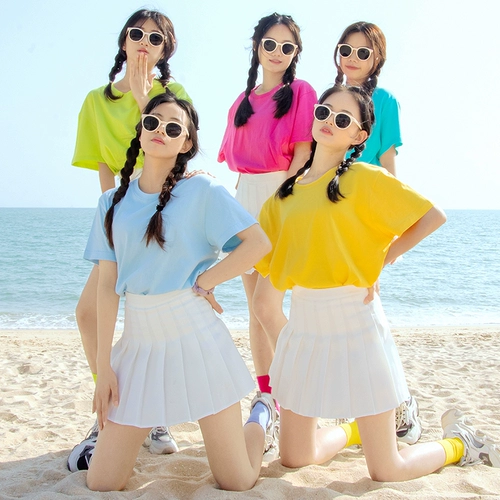 Candy Color 2022 Новые сестры притворяются короткими рукавами