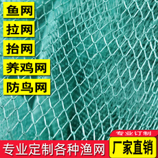 Спортивная сеть/периметр 围栏网家禽果园果树防鸟围网天网鱼塘尼龙拦鸡网瓜果爬藤网养鸡网