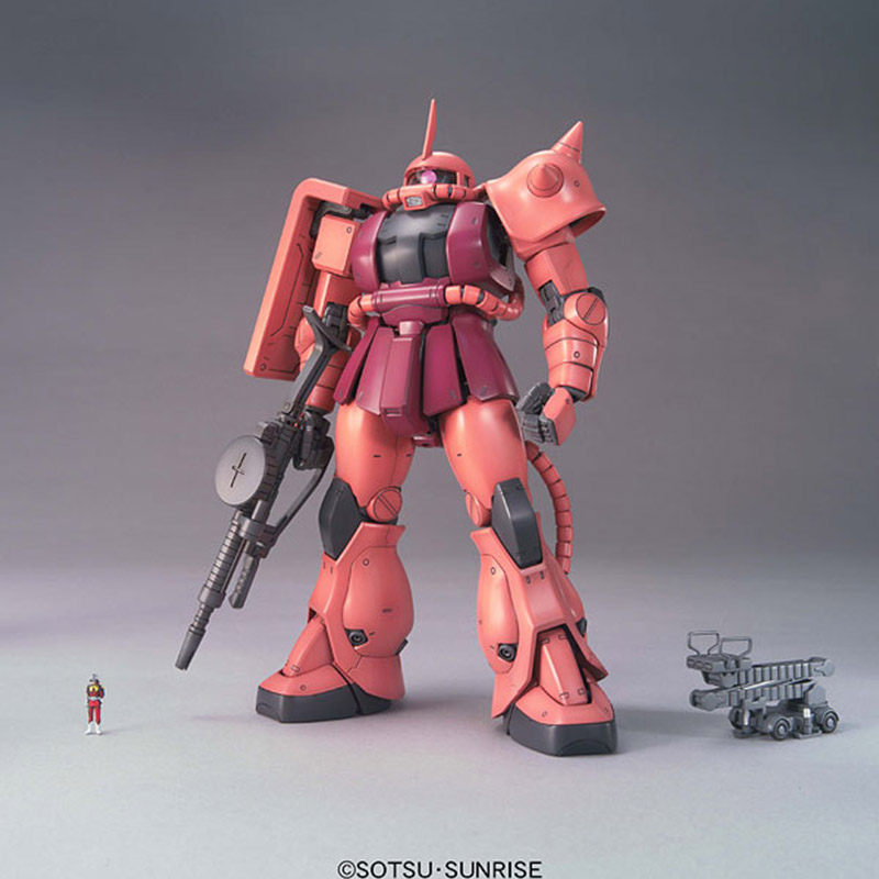 万代拼装模型高达MG 1/100 红彗星夏亚专用红渣古 VER.2.0红扎古!为爱发电就这波_高达模型专区_淘宝游戏网