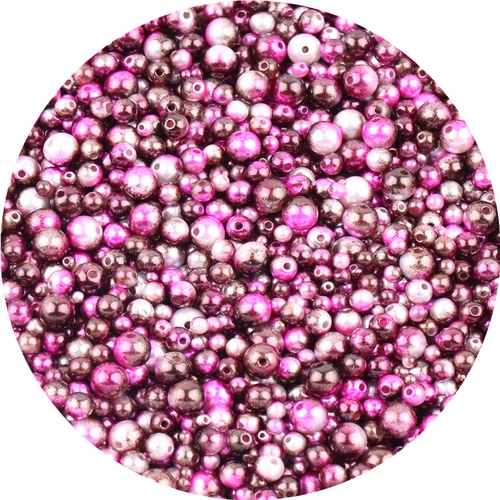 Бусины из жемчуга, браслет из бисера ручной работы, аксессуары, градиент, DIY