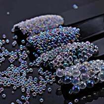 DIY crystal drop glue magic color blister beads UV glue filler enclosure non-porous small beads imitation blister bubble beads