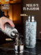 Moc Pure Titanium Thermos Cup with Magnetic Suction for Girls, High-Looking Titanium Cup with Tea Strainer, High-End Luxury Gift Box