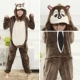 Mùa thu và mùa đông dày flannel phim hoạt hình động vật đồ ngủ một mảnh nam và nữ dễ thương cặp vợ chồng san hô