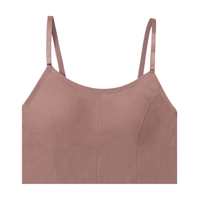 内搭小吊带短款带胸垫背心