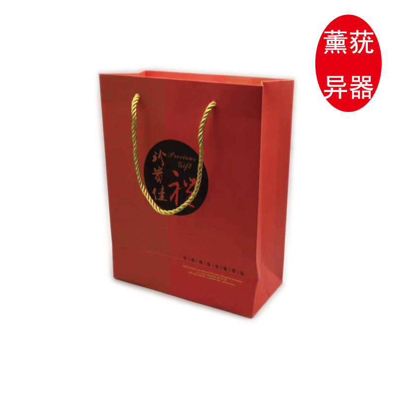 中国红礼品袋滋补品包装袋高档礼品手提袋送礼纸袋燕窝袋通用礼袋